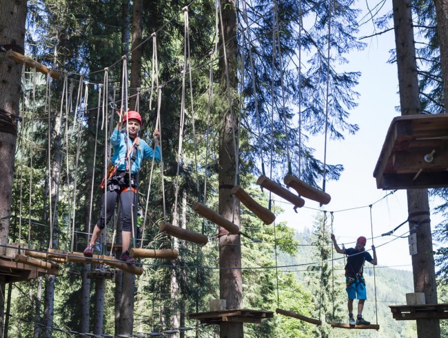 Ermäßigter Eintritt mit der Salzburger Sportwelt Card in die Kletterwelt © Wagrain-Kleinarl Tourismus